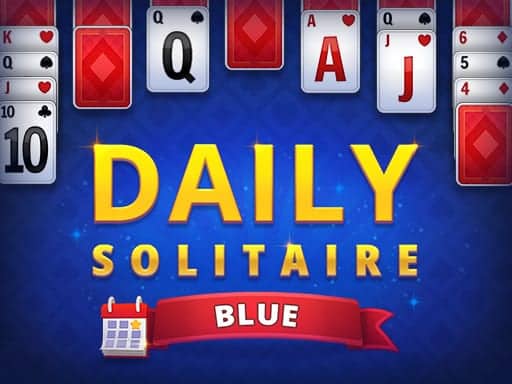 Screenshot van Daily Solitaire Blue