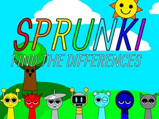 Screenshot van Sprunki Find The Differences