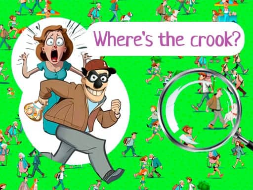 Screenshot van Where's the crook?