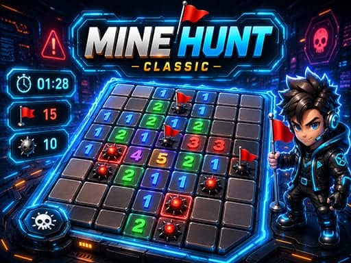 Screenshot van Mine Hunt Classic