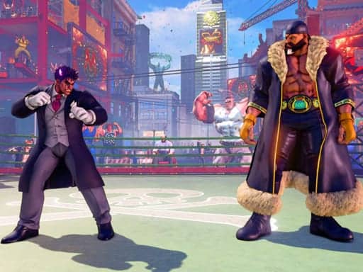 Screenshot van Street Shadow Classic Fighter