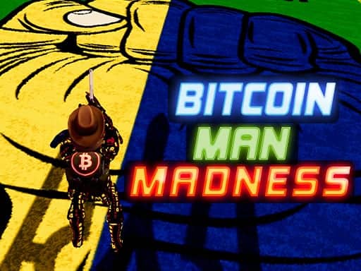 Screenshot van Bitcoin Man Madness
