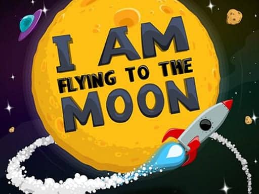 Screenshot van I Am Flying to the Moon