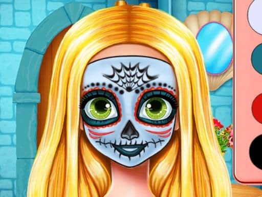 Screenshot van Sisters Halloween Face Paint