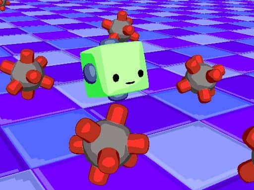 Screenshot van Landmine Cube