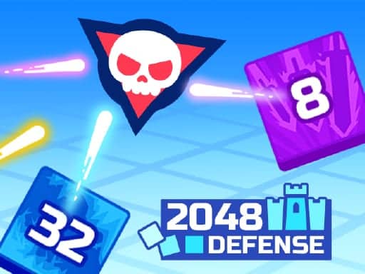 Screenshot van 2048 Defense