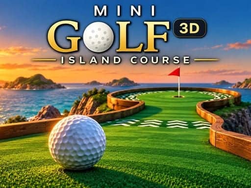 Screenshot van Mini Golf 3D - Island Course