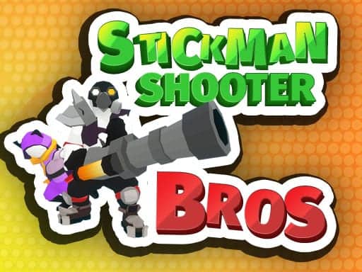 Screenshot van Stickman Shooter Bros